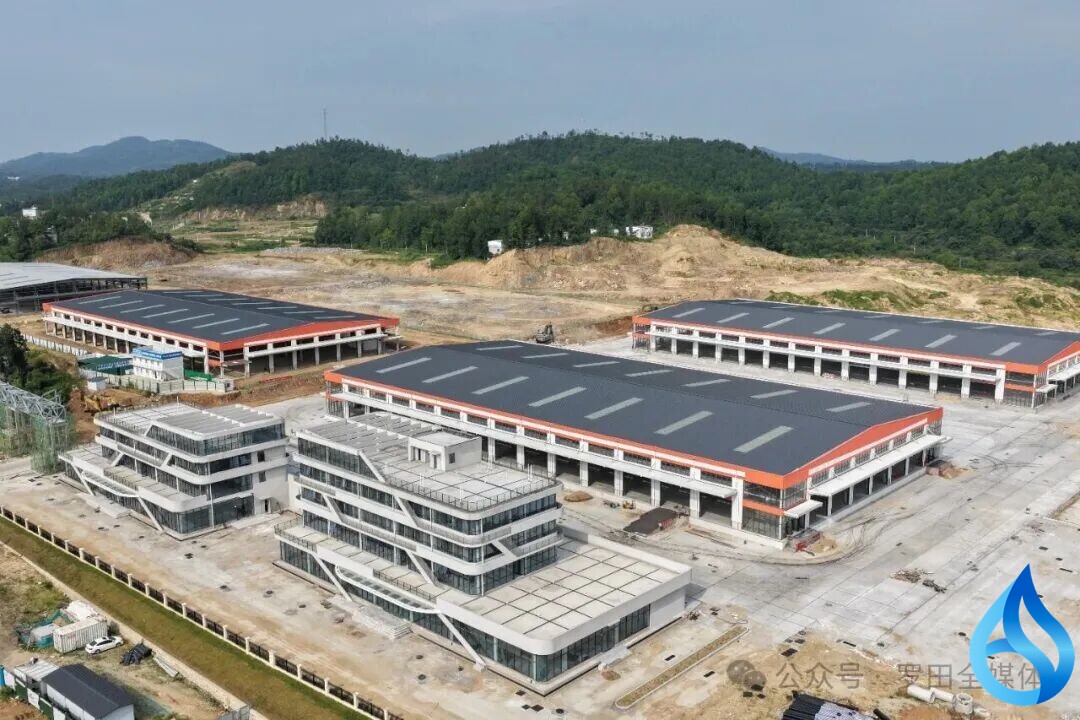 罗田3.5亿物流园八月开园