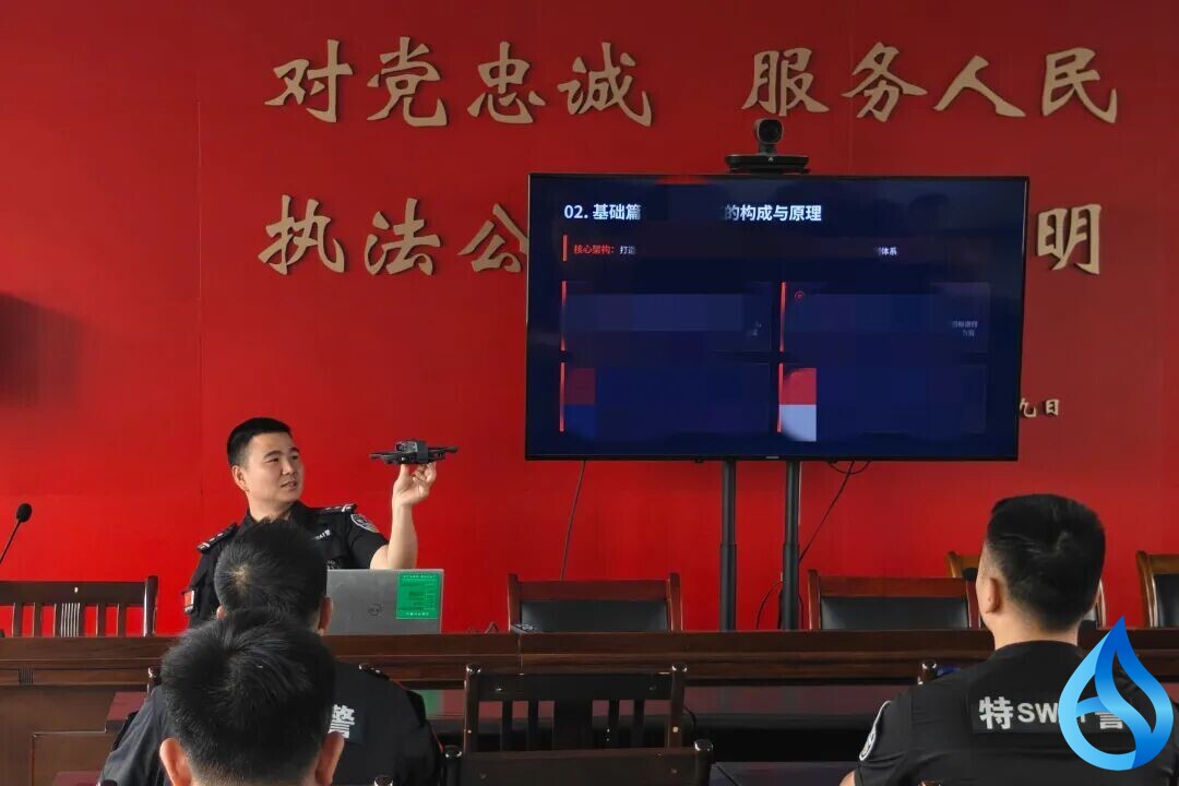 浠水警方开展无人机实战实训