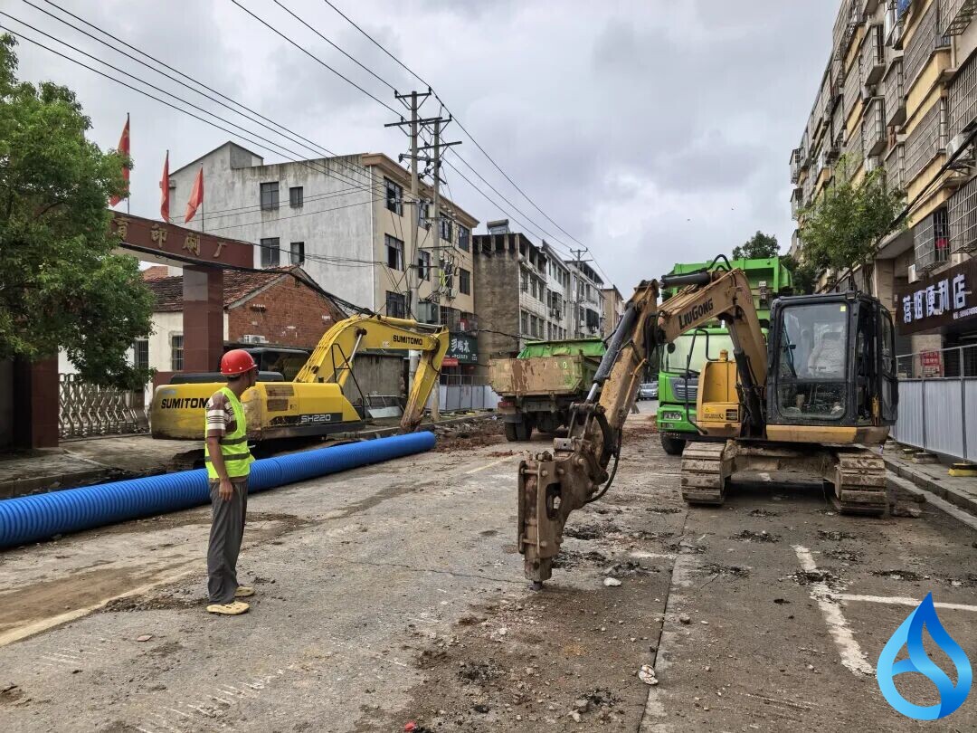 黄梅加快补齐老城区排水短板