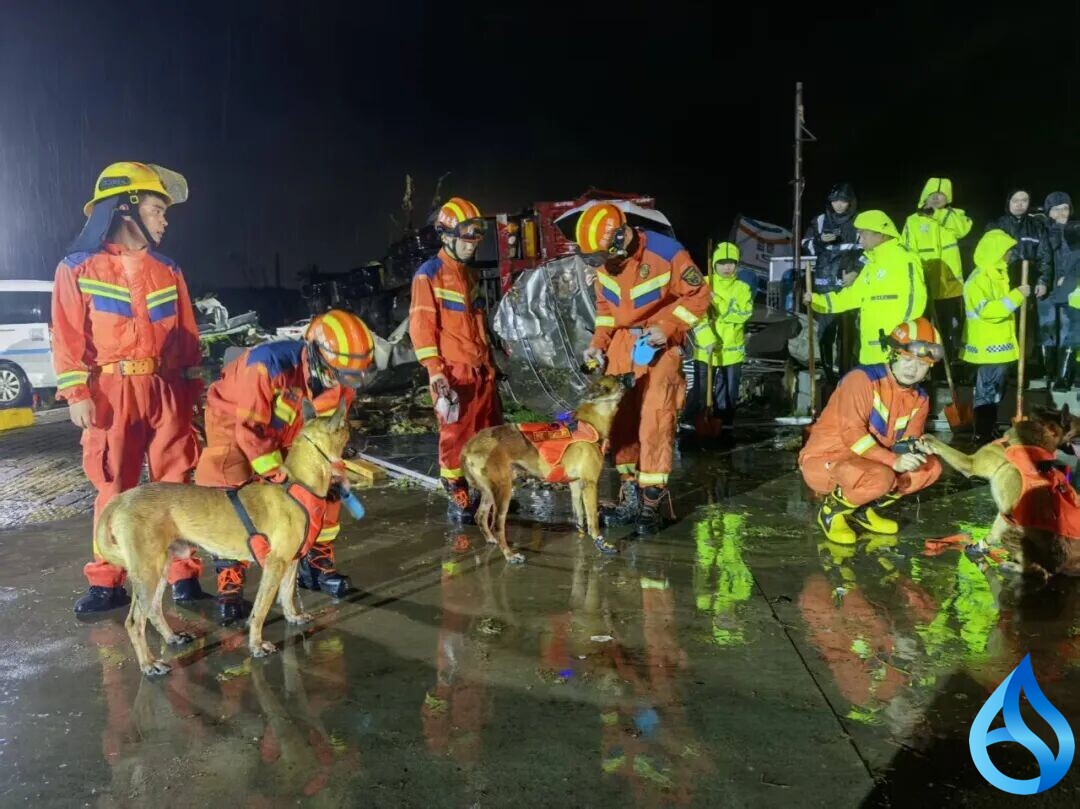 直击黄冈强对流灾害救援现场